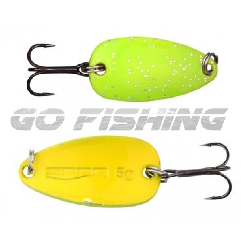 Блесна колеблющаяся SPRO LEAF 1,4гр/2см/GREEN YELLOW Блесна колеблющаяся SPRO LEAF 1,4гр/2см/GREEN YELLOW